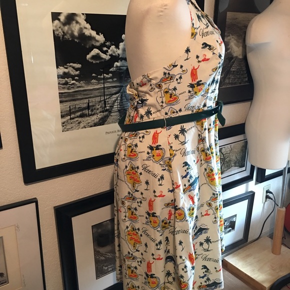 Modcloth Hawaii halter dress - Picture 6 of 8